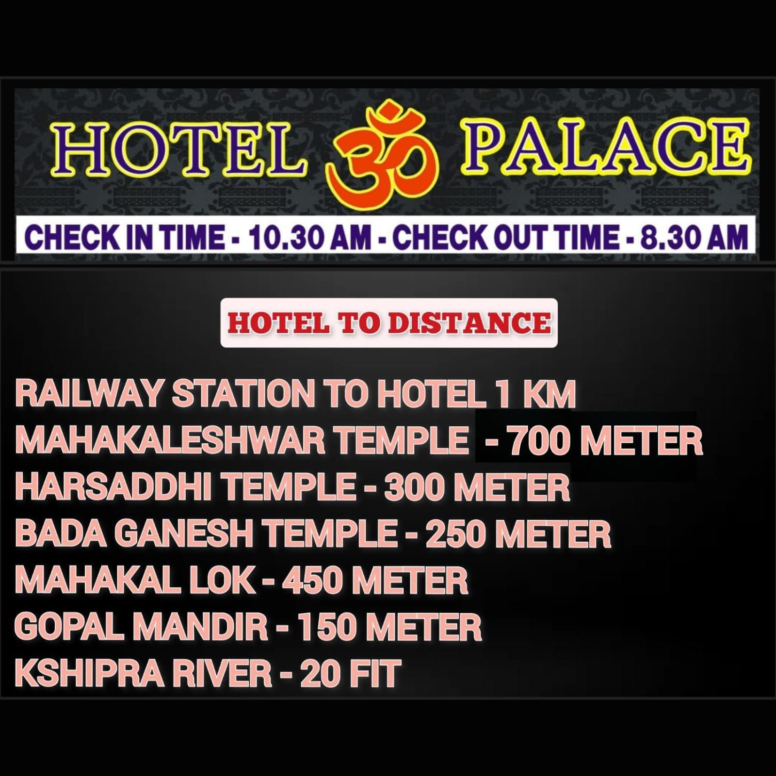 Hotel Om Palace Ujjain Bagian luar foto